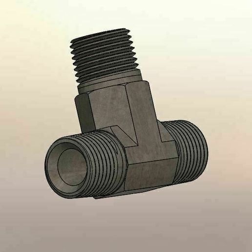 1/2 NPT "T" Nipple