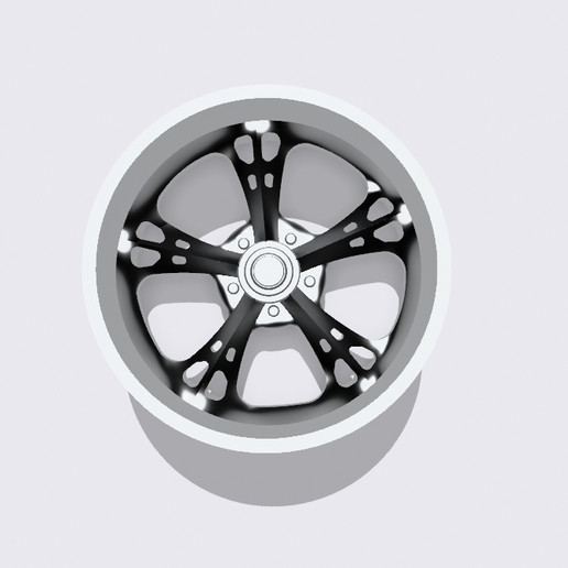 🚗 US Mags Venom rims・ STL File for 3D printing・Cults
