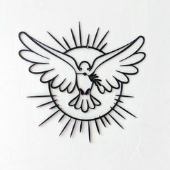 IMG_20210602_114300.jpg Archivo STL gratis Holy Spirit・Plan de impresión en 3D para descargar