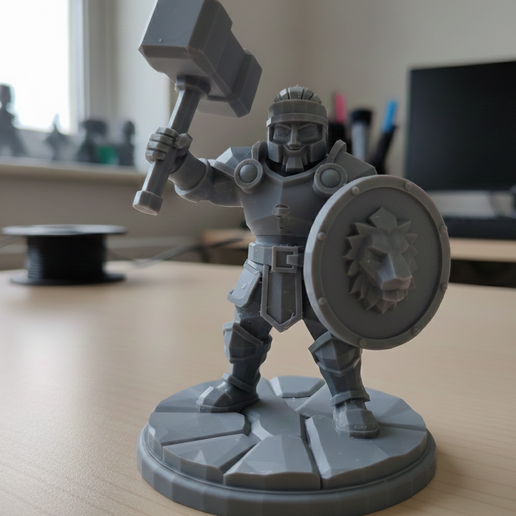 PALADIN WARRIOR - FDM OPTIMIZED MINIATURE