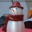 p1.jpg Fichier STL gratuit bonhomme de neige・Design à télécharger et à imprimer en 3D