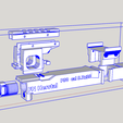 Assembly-view.png Airsoft P90 low-profile upper receiver