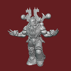 1.png 3D file Cpt Wolf the well minded・3D printing model to download