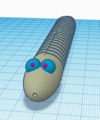 slinky snake | 3D Printable STL 3D model preview