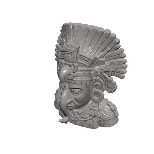 🌧️ Chaac Mayan Rain God - Ancient Maya Water Deity 3D Printable ...