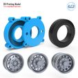 000.jpg Truck Tire Mold With 3 Wheels