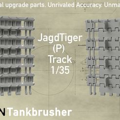 Template-for-Patreon-Store-Hero-Picture-Tiger-II-early.jpg 1/35 Jagdtiger (P) Track - 3D scan based!