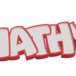 MATHYS.png Descargar archivo STL nombre Mathys • Objeto para impresora 3D, cedrik2