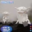 G1-3.jpg STL file Flexy Goblin Print In Place No Support Cute Articulated・3D printable model to download
