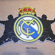 real-madrid-escudo-futbol-santiago-bernabeu-cartel-letrero-logotipo-jugadores.jpg Real Madrid, shield, soccer, Santiago, Bernabeu, poster, sign, logo, 3d printing, stadium, goal, players, defense, goalkeeper, league, champions, first, division, first division