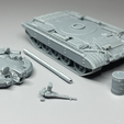 Tanque soviético T-55AM 1:100