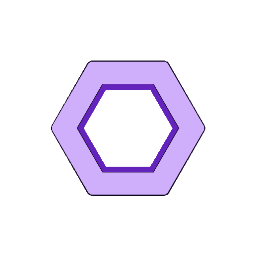 Gravitrax Spacer correct height 5x No Support/Glue 3D model