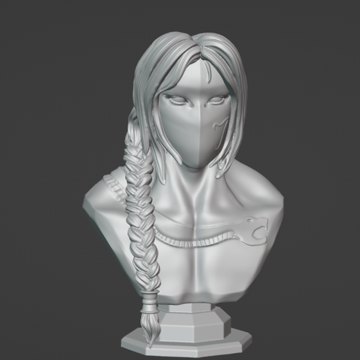👤 Vega Street Fighter Bust・Fichier STL pour ・Cults