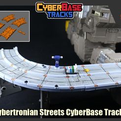 Cybertronian Streets CyhberBase Tracks Télécharger fichier Transformers Cybertronian Streets CyberBase Tracks • Modèle pour impression 3D, FunbieStudios