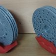2-preview.jpg brake discs as coasters in two versions for 4 thick and 10 thin coasters