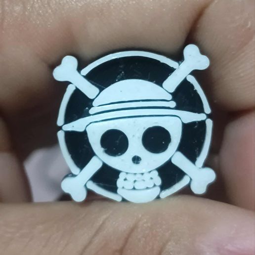 One Piece Jibbitz - 3D model önizlemesi