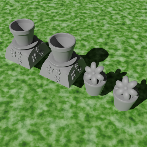🔑 KEYCAP FLOWERPOT #PLANTERSXCULTS・Free STL File for ・Cults