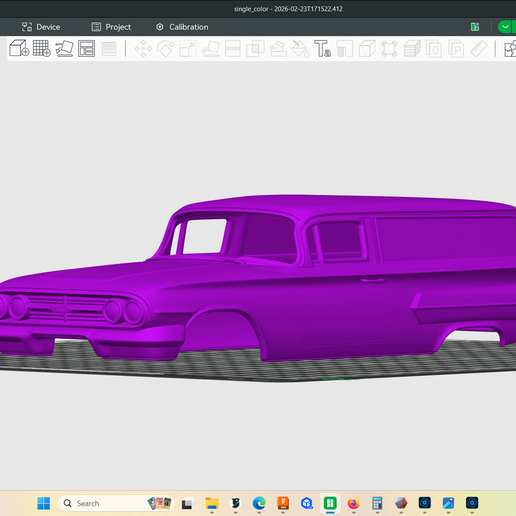 THE....1960 Chevrolet Sedan Delivery, awesome styling, hollow shell body, clean interior, rc cars, lowriders, scale models, stl files.