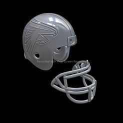 20221215_000349.jpg Fichier 3D Casque de football Falcons V2・Design pour imprimante 3D à télécharger