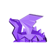 dragon2.STL dragón alado