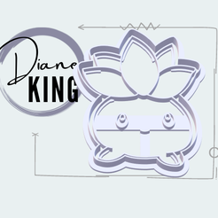 6.png STL file oddish pokemon・3D printer design to download