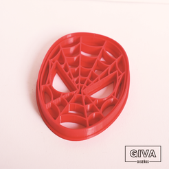 361.png Archivo STL cortante spiderman・Plan de impresión en 3D para descargar
