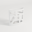 6_Blanc_FB2.png 3D Modern Geometric Vase - Minimalist Elegance and Artistic Audacity