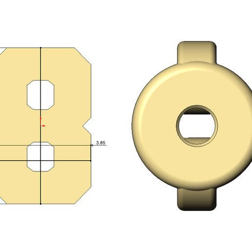 8-number-varsity-Stud-earring-05.jpg 8 восемь номер varsity шрифт серьга-шпилька 3D печать модель 3D печать модель