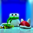 4F9D297A-4CF7-49AA-AFD1-4D7C40614FF2.png snow bunny christmas candy, snowman Christmas