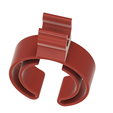 Smoking-ring-02-v7-01w.png STL file Cigarette Holder Ring Joint Holder device free hands sh-02 3d print ana cnc・3D print design to download
