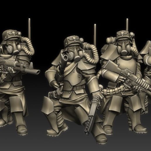 Iron Wolf Regiment Heavy infantry 3D model