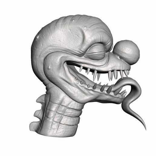 Fan Art Klowns Popcorn Spore 3D model