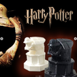 PEON.png STL-Datei HARRY POTTER'S ZAUBERER SCHACH BAUER・Design für den 3D-Druck zum Herunterladen