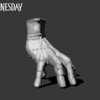 6.jpg Thing - Wednesday series 3D print model