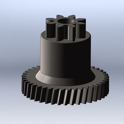 SLISER.jpg Файл STL Косозуба шестерня для слайсера・Модель 3D-принтера для скачивания