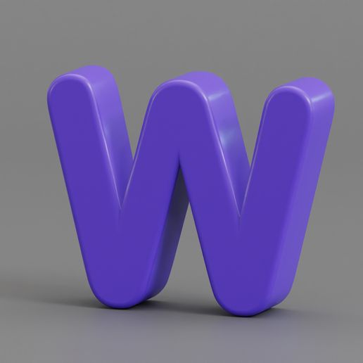 Alphabet W Letter