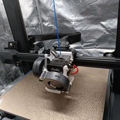 V3 VENTILADOR DE CONDUCTO DE AIRE 5015, 5020, ENDER 3 S1, S1 PRO, EXTRUSOR SPRITE, ACELERÓMETRO, TIRA LED