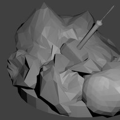 marteau thor.jpg Free STL file Avengers Thor Hammer・Template to download and 3D print