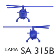 315C.png SA 315 LAMA HELICOPTER
