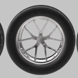 51511.png PACK OF 05 20'' WHEELS AND 6 TIRES FOR SCALE AUTOS AND DIORAMAS!
