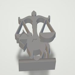 librasagi.png Download STL file sagittarius and libra horoscope • 3D printer template, andresterradas