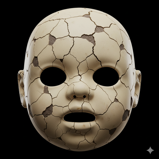 Carnival mask STL, mask file, oni mask STL, mask stand STL, killer mask STL, costume mask STL, manga mask STL, adult size mask STL, mask wall decor STL, melting face mask STL, haunted mask STL, mask template STL, printable mask, assembled mask STL, creepy