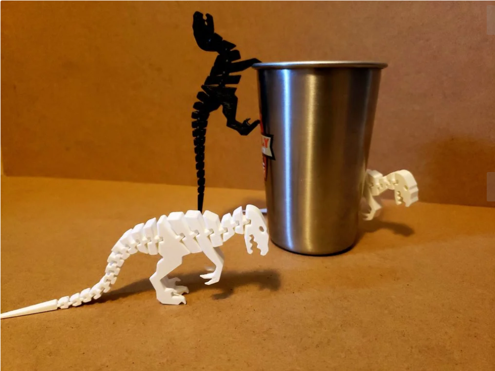 Descargar archivo STL gratis Articulated Raptor • Plan imprimible en 3D ...