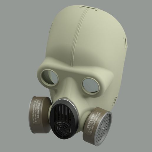3D file STALKER Gas mask var. 02. Video game, props, cosplay
