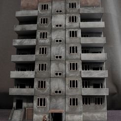 IMG_5285.jpg STL-Datei Sowjetisches Blockhaus・Modell für 3D-Drucker zum Herunterladen