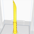 Cura couteaux.png Bayonet style combat knife