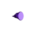 Oval Bulky  flat.stl Les panaches des petits moteurs de vaisseaux spatiaux
