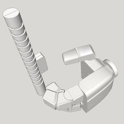 7 - Copy.jpg Free STL file Updated Hand With Articulated Fingers For Power Robot・3D print model to download