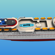 4.png CARNIVAL FANTASY cruise ship 3d printable model
