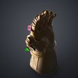 Thanos_Glove_DnD_3Demon-31.jpg 3D file The Infinity Gauntlet - Wearable DnD Dice Holder・3D printing template to download